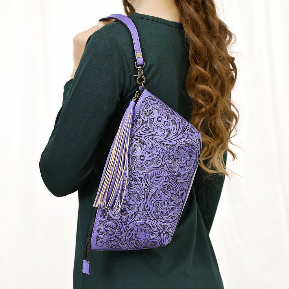 American Darling Hand Tooled Genuine Leather