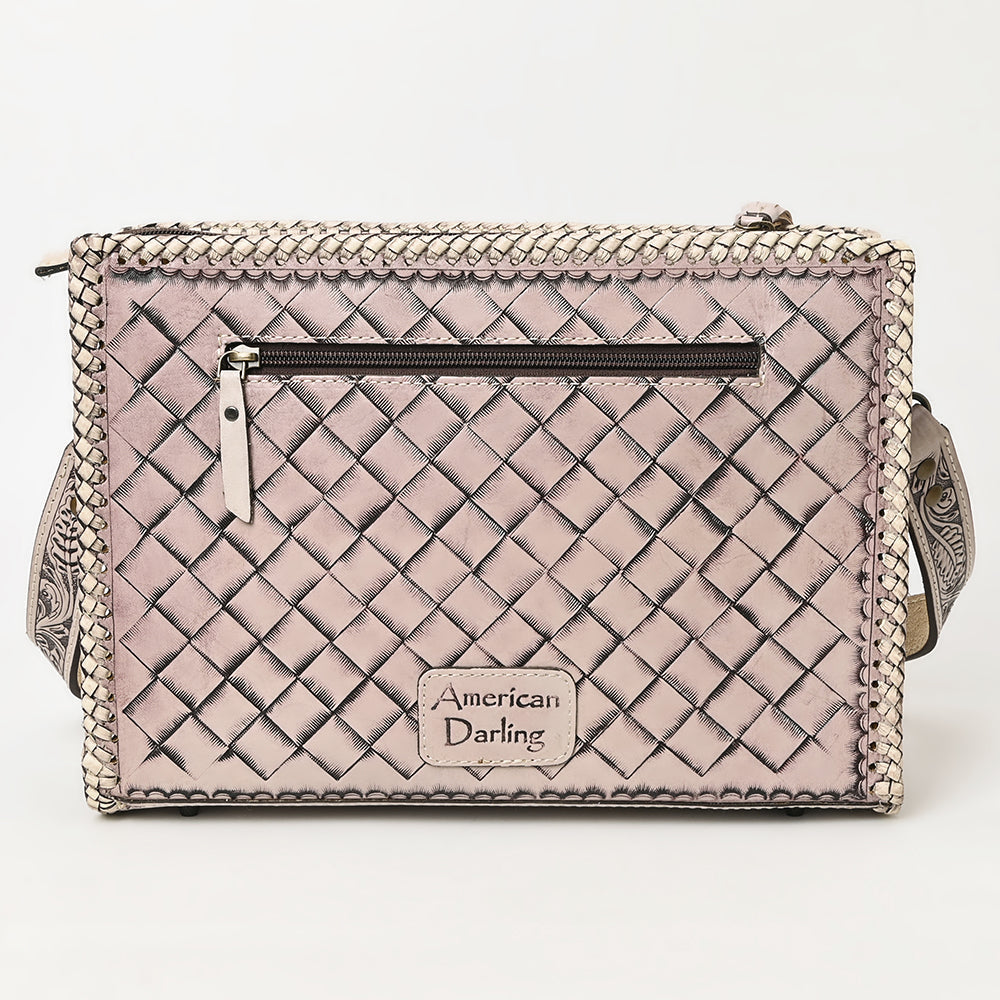 American Darling Hand Tooled Genuine Leather