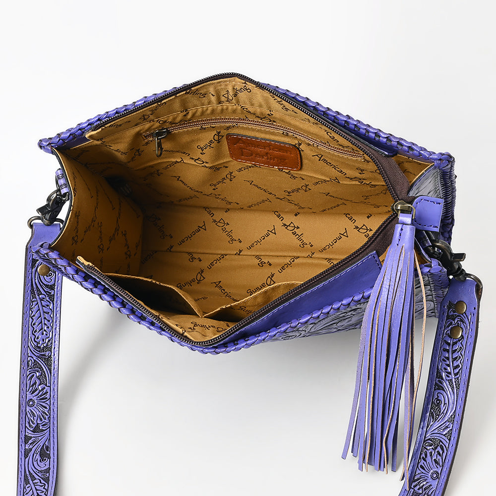 American Darling Hand Tooled Genuine Leather