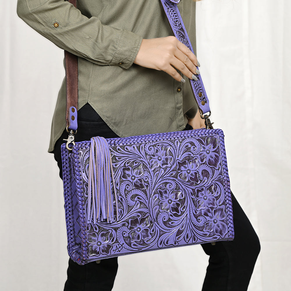 American Darling Hand Tooled Genuine Leather
