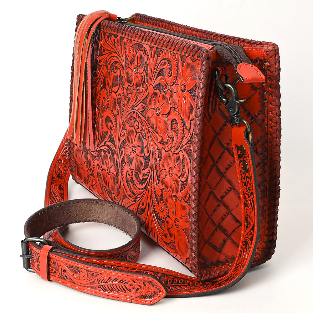 American Darling Hand Tooled Genuine Leather