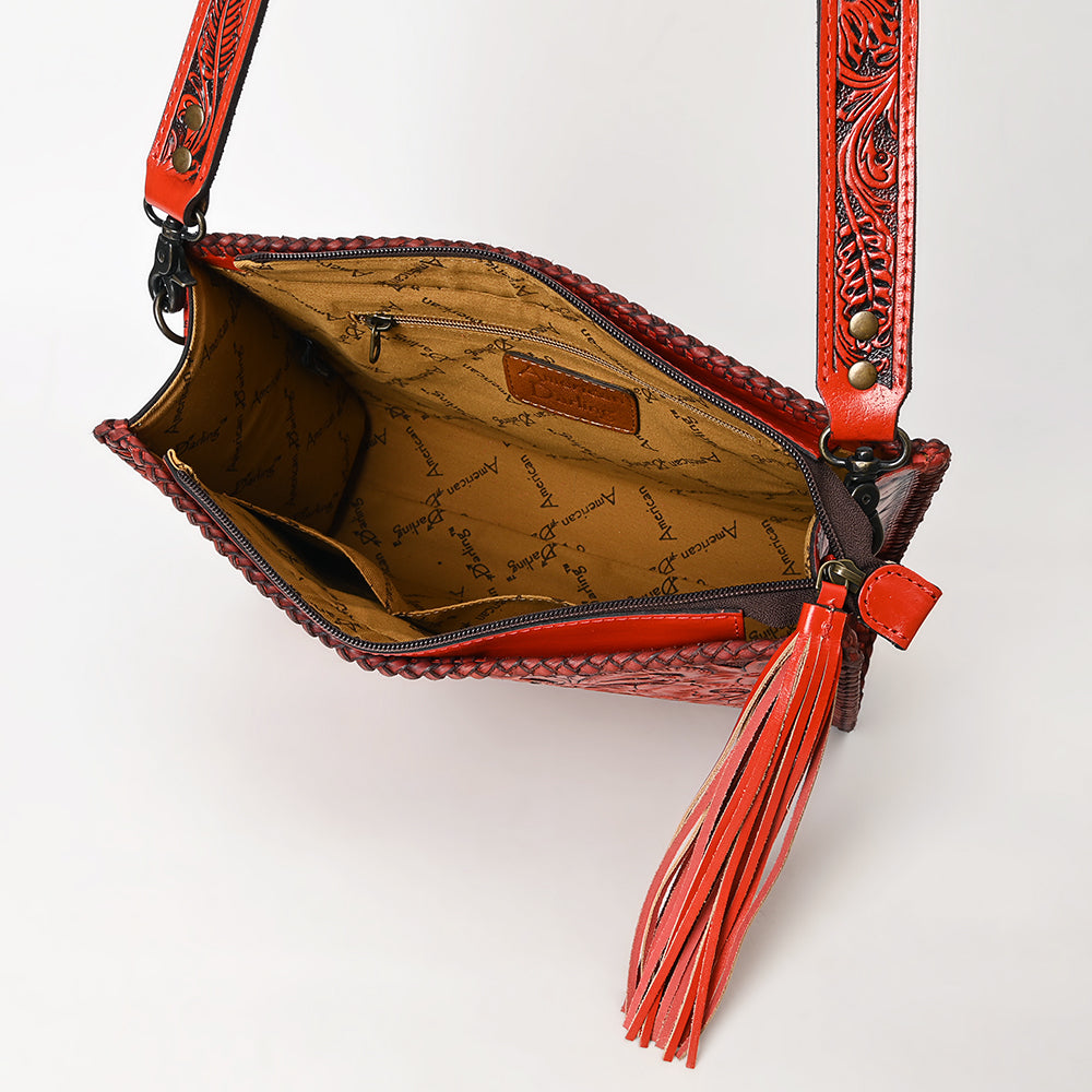 American Darling Hand Tooled Genuine Leather