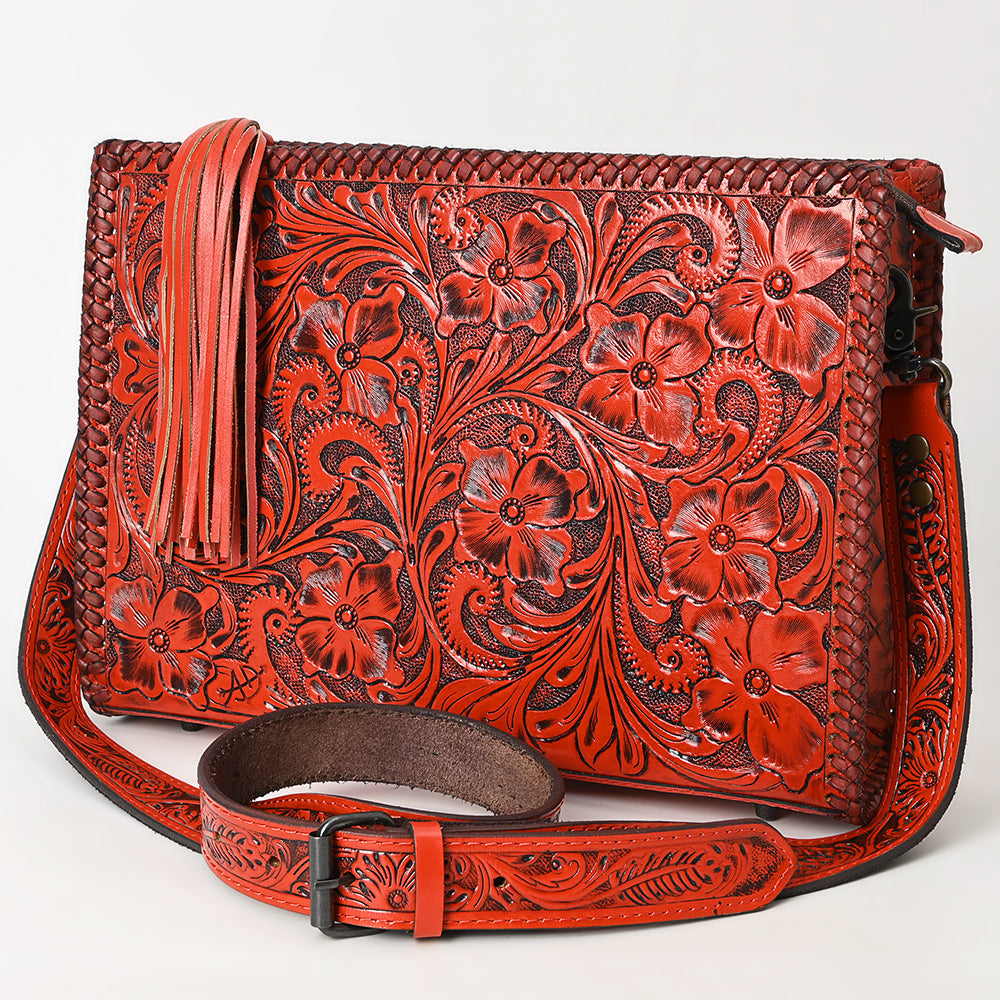 American Darling Hand Tooled Genuine Leather