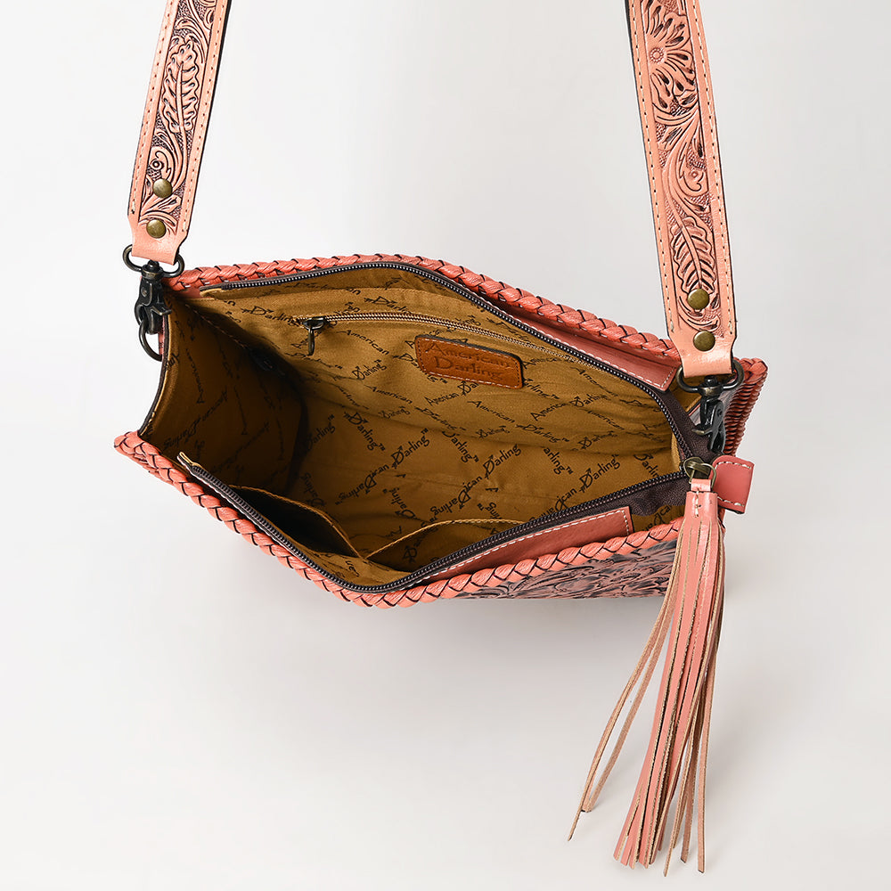 American Darling Hand Tooled Genuine Leather