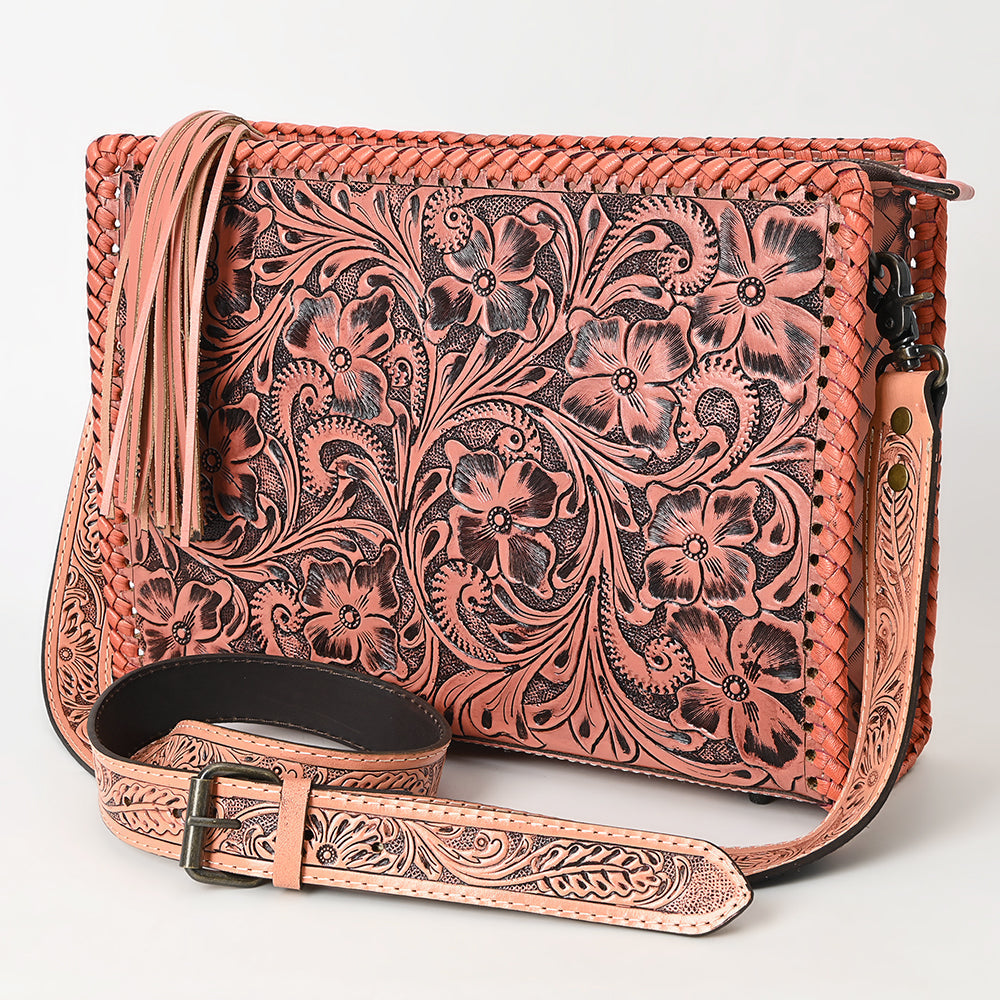 American Darling Hand Tooled Genuine Leather