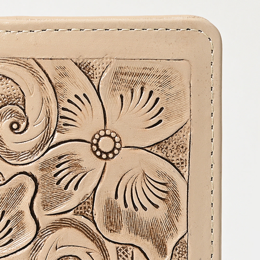 American Darling Wallet Hand Tooled Genuine Leather
