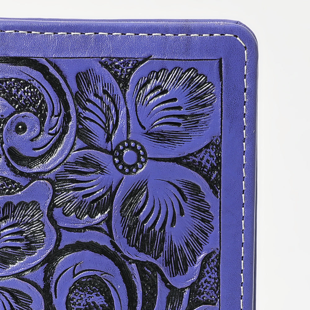 American Darling Wallet Hand Tooled Genuine Leather
