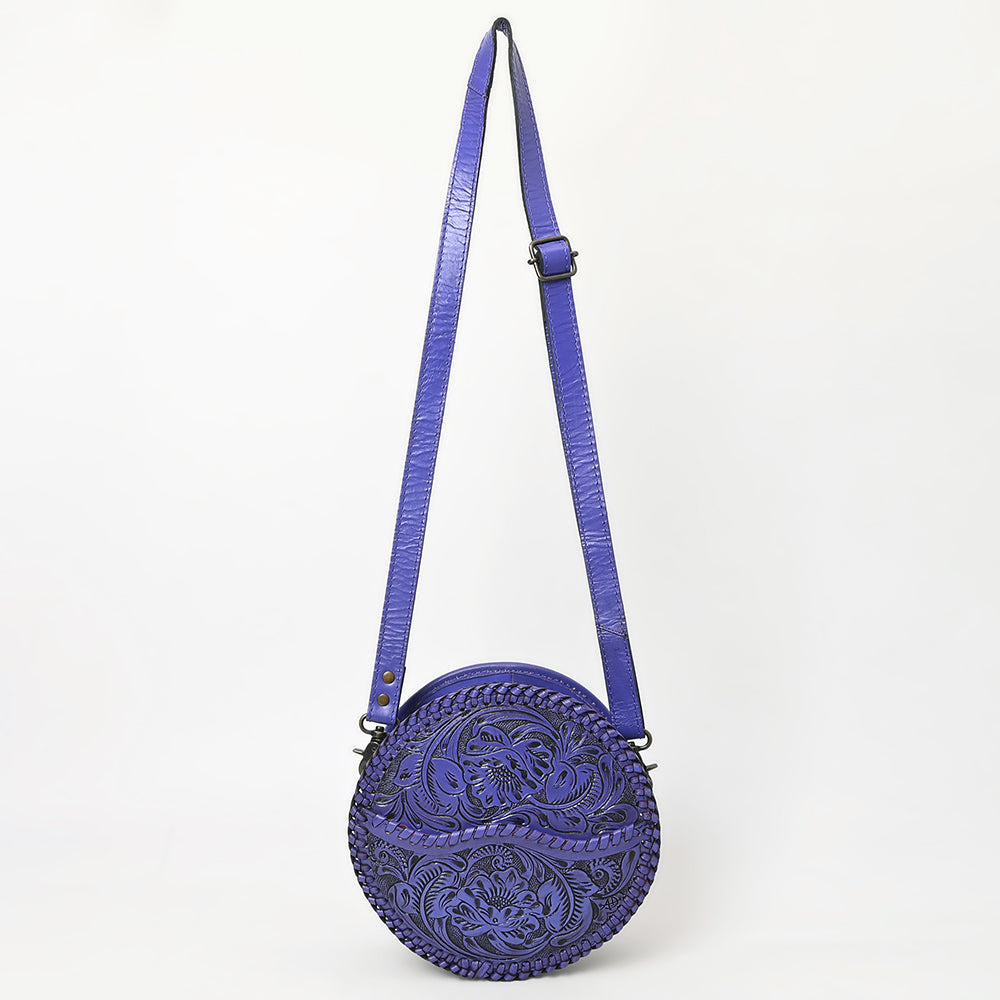 American Darling Canteen Hand Tooled Genuine Leather