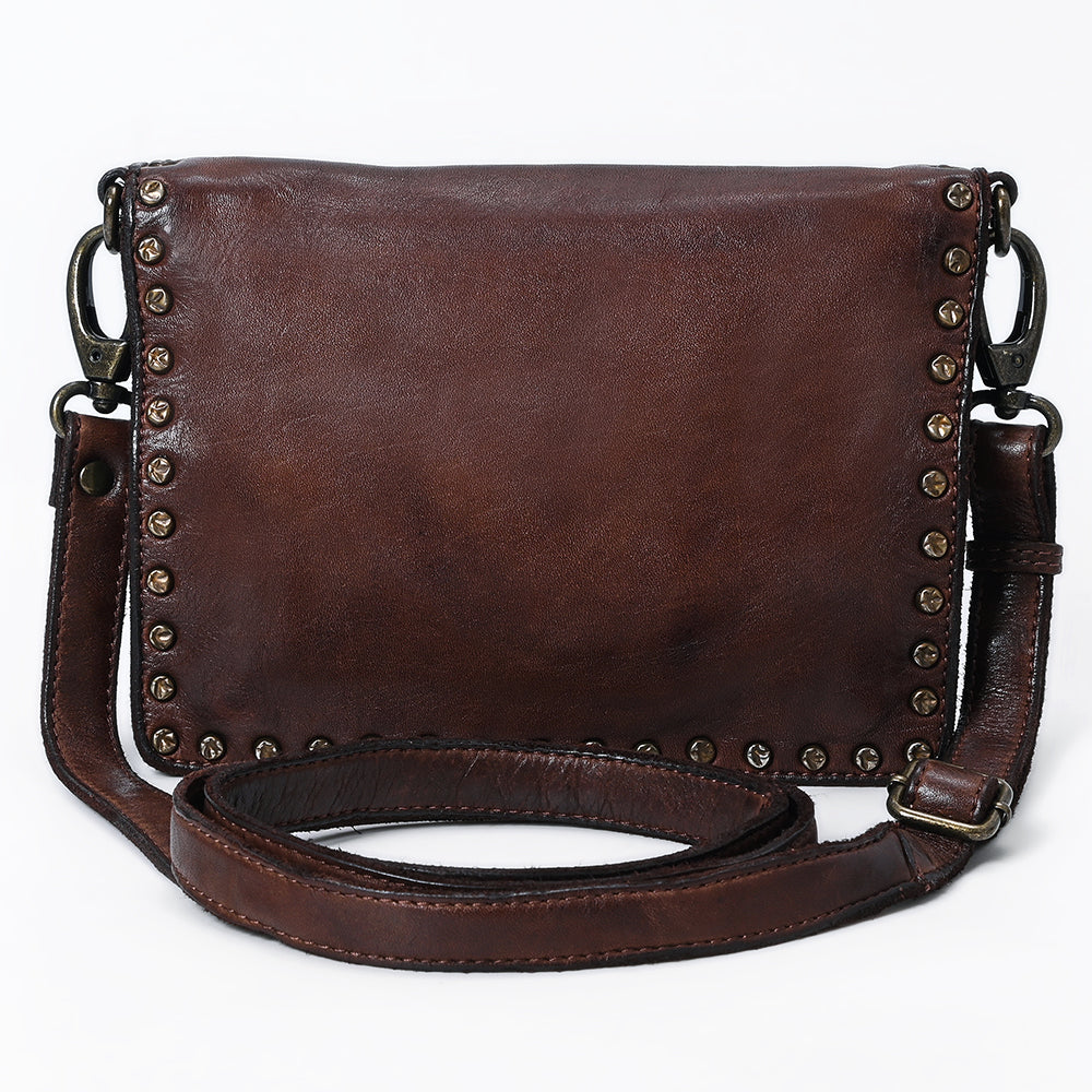 Spaghetti Western Organiser Vintage Handmade Drum Dyed Genuine European Cowhide Leather