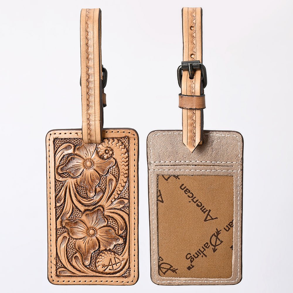 American Darling Beautifully Hand Tooled Genuine Leather