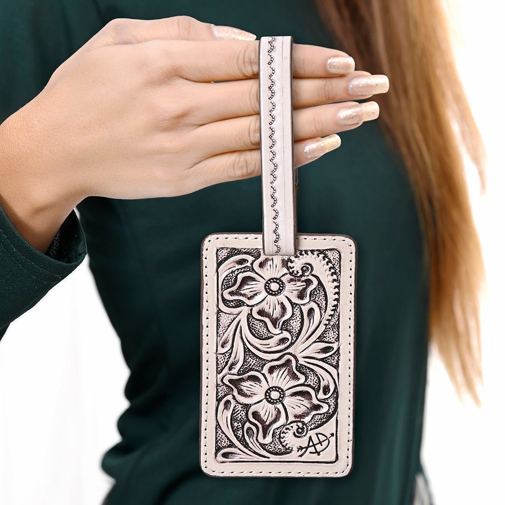 American Darling Beautifully Hand Tooled Genuine Leather