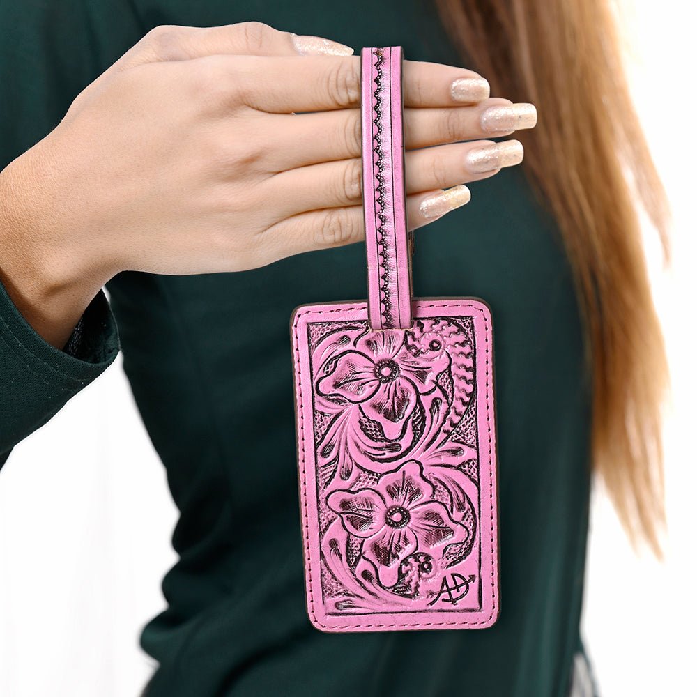 American Darling Beautifully Hand Tooled Genuine Leather