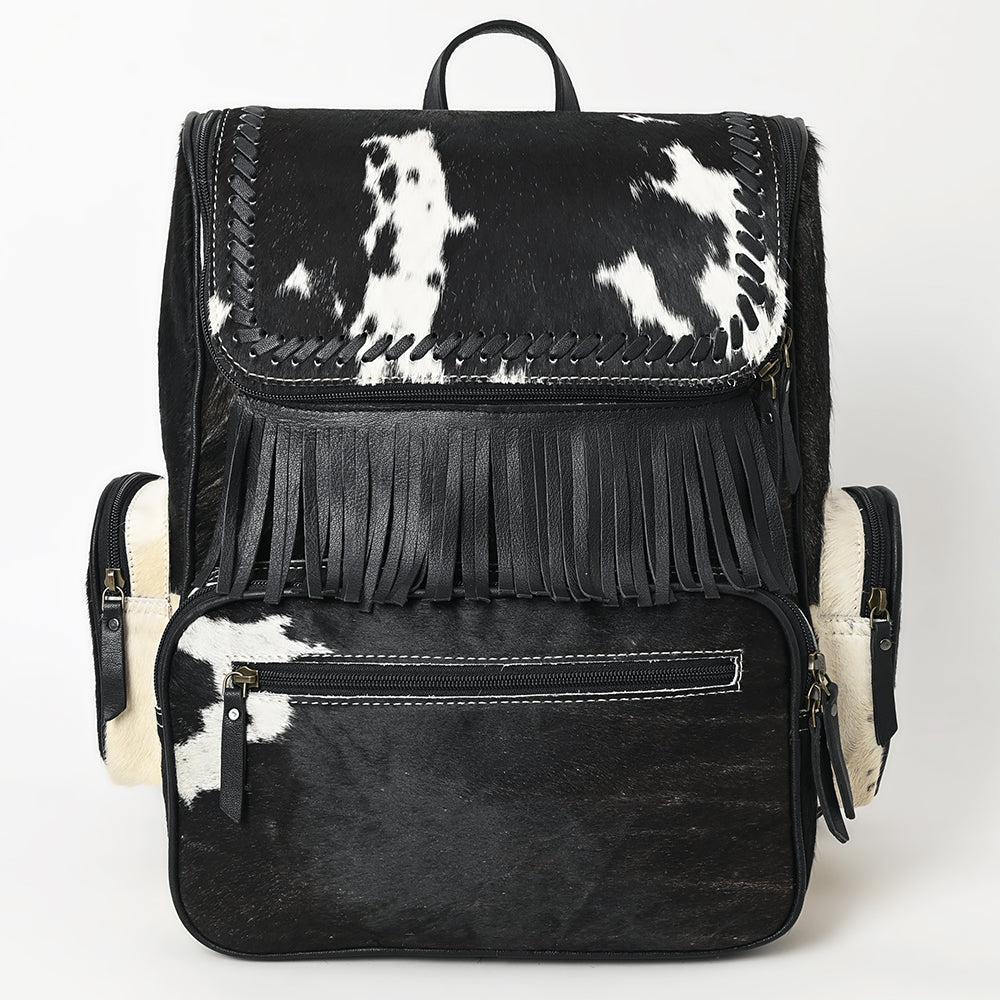 OHLAY Hair-On Leather Backpack