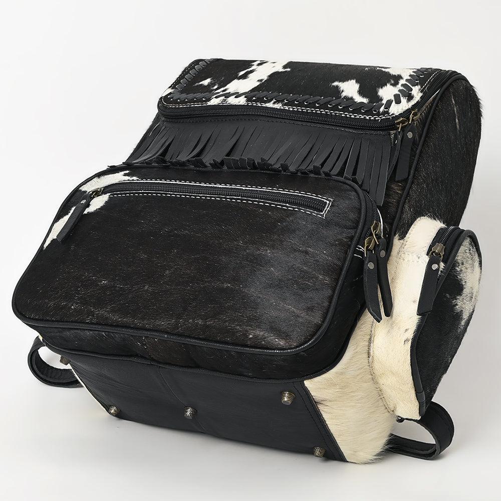 OHLAY Hair-On Leather Backpack