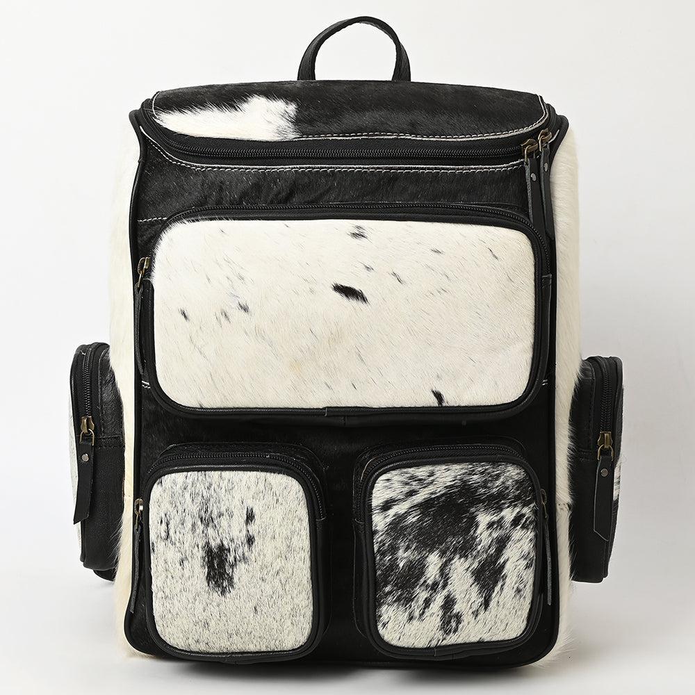 OHLAY Hair-On Leather Backpack