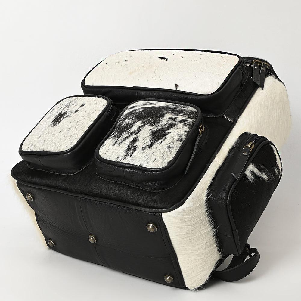 OHLAY Hair-On Leather Backpack