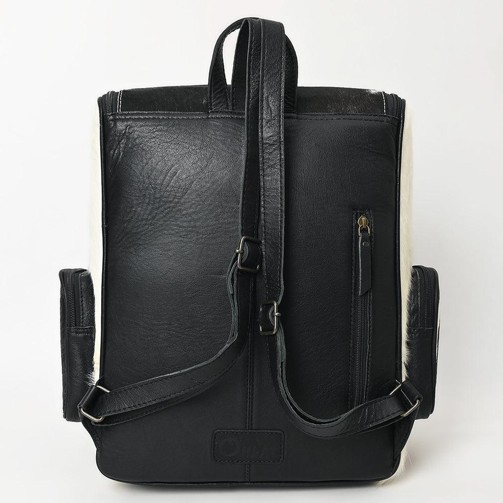 OHLAY Hair-On Leather Backpack