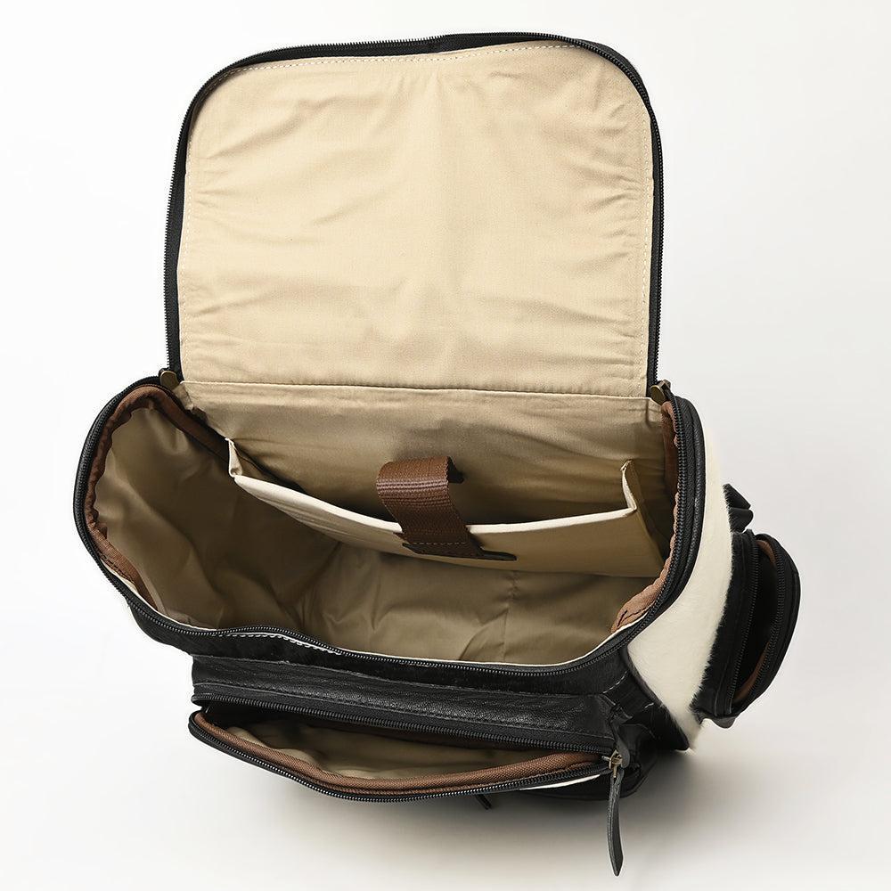 OHLAY Hair-On Leather Backpack