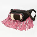 OHLAY Hair-On Leather Fanny Pack