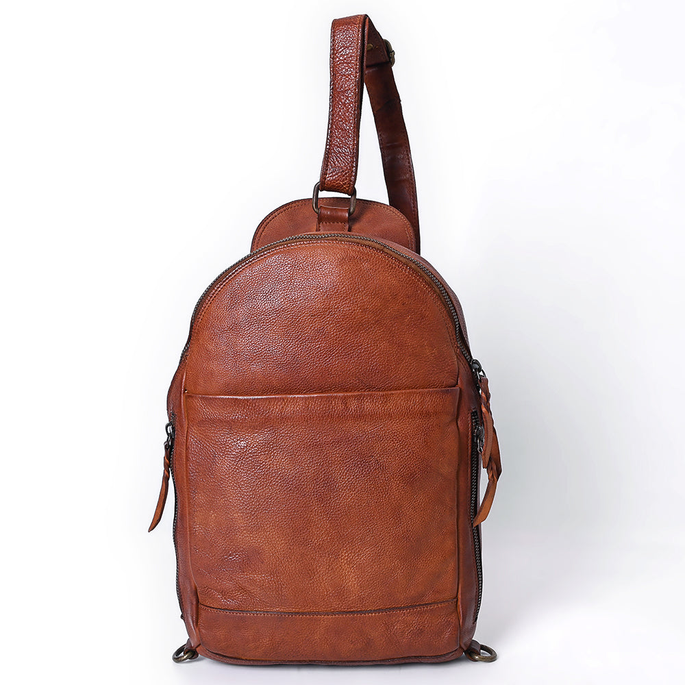 Spaghetti Western Sling Vintage Genuine Leather