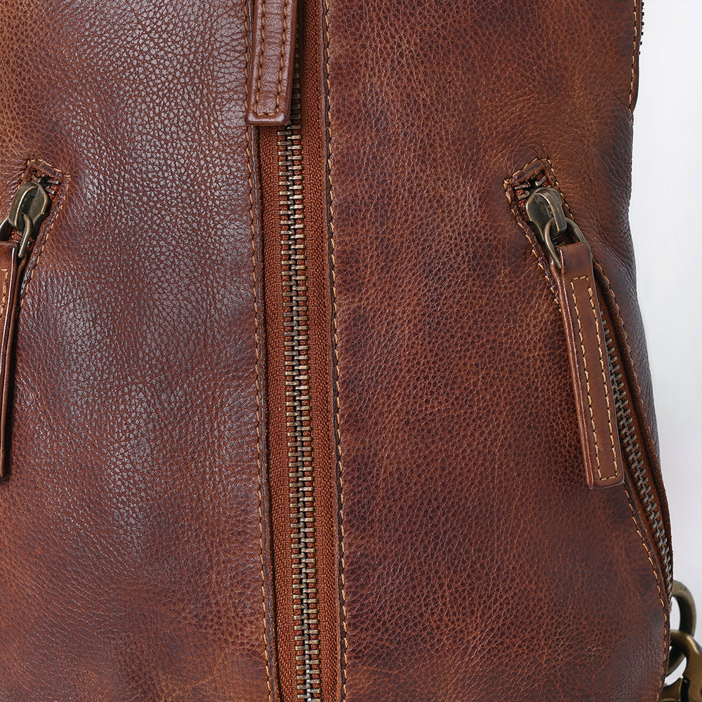 Spaghetti Western Sling Vintage Genuine Leather