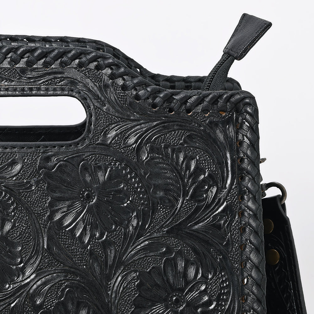 Clutch Hand Tooled Genuine Leather
