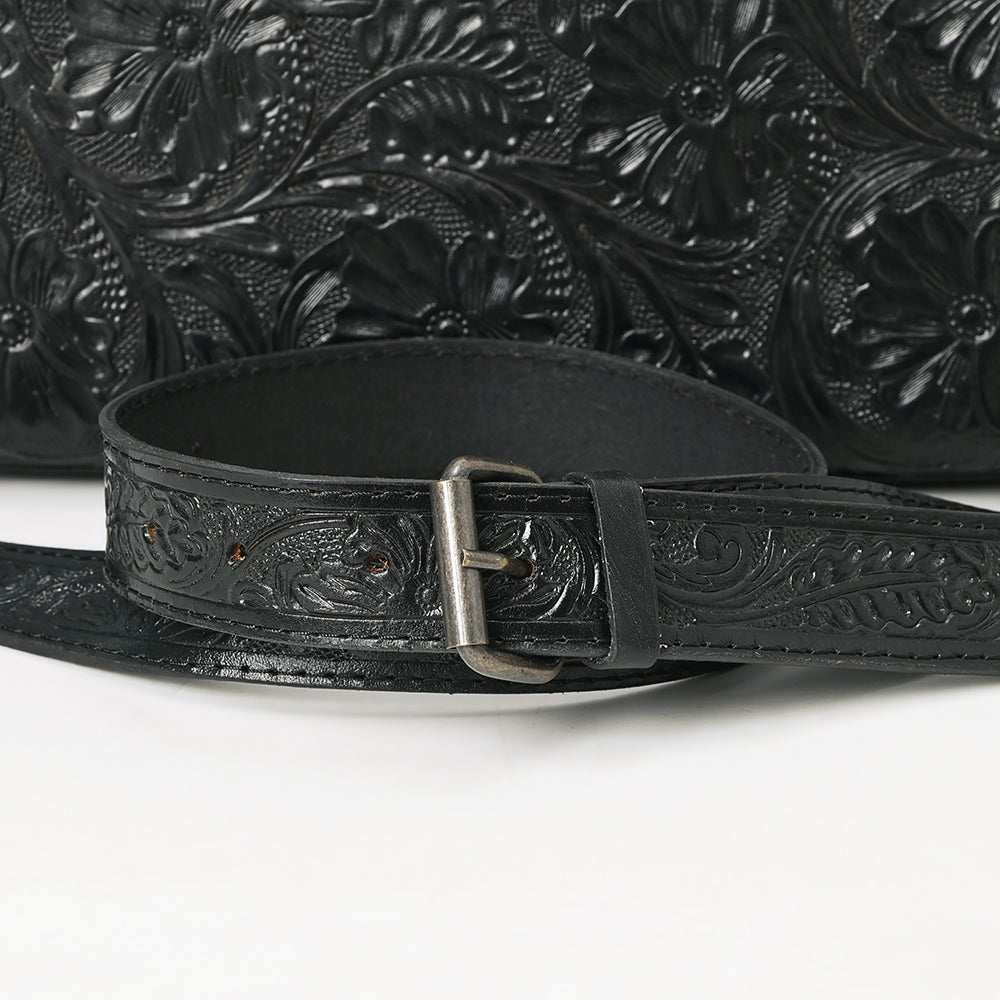 Clutch Hand Tooled Genuine Leather