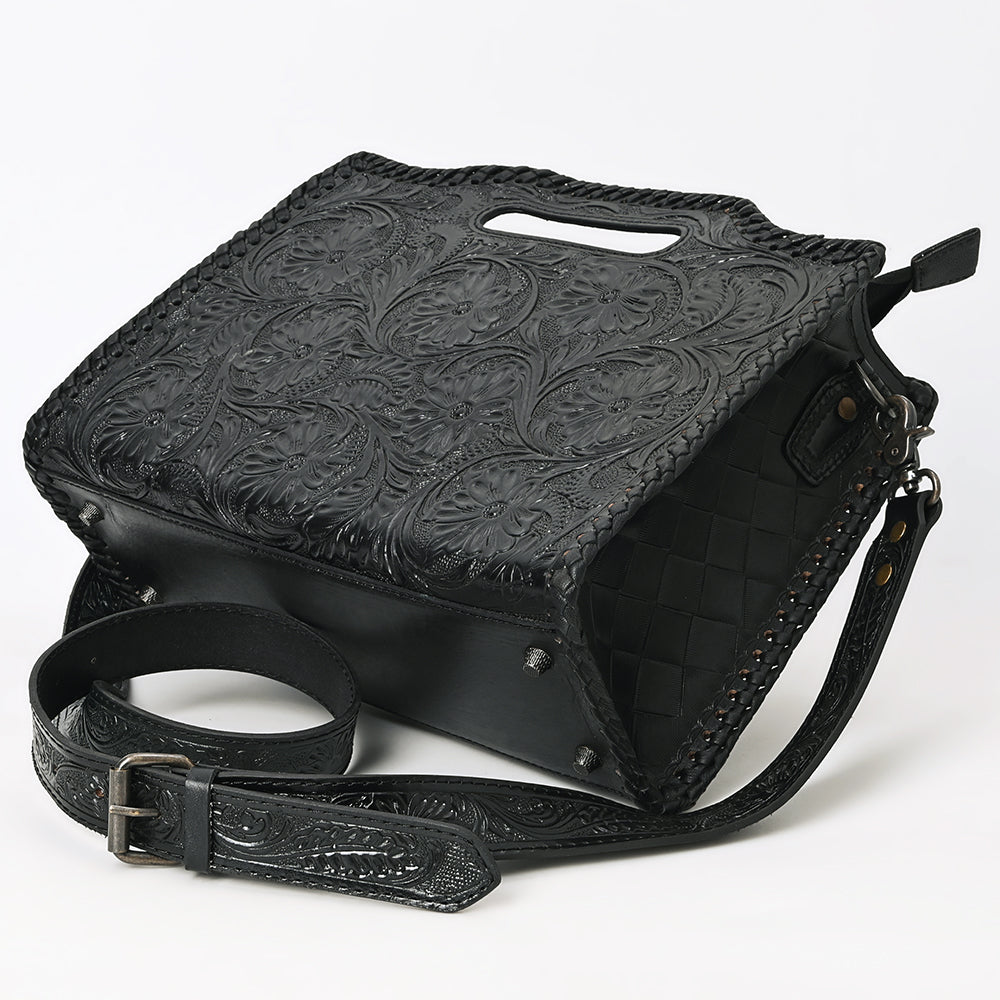 Clutch Hand Tooled Genuine Leather