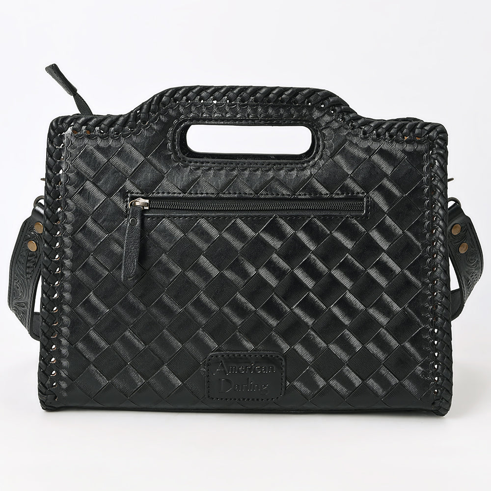 Clutch Hand Tooled Genuine Leather