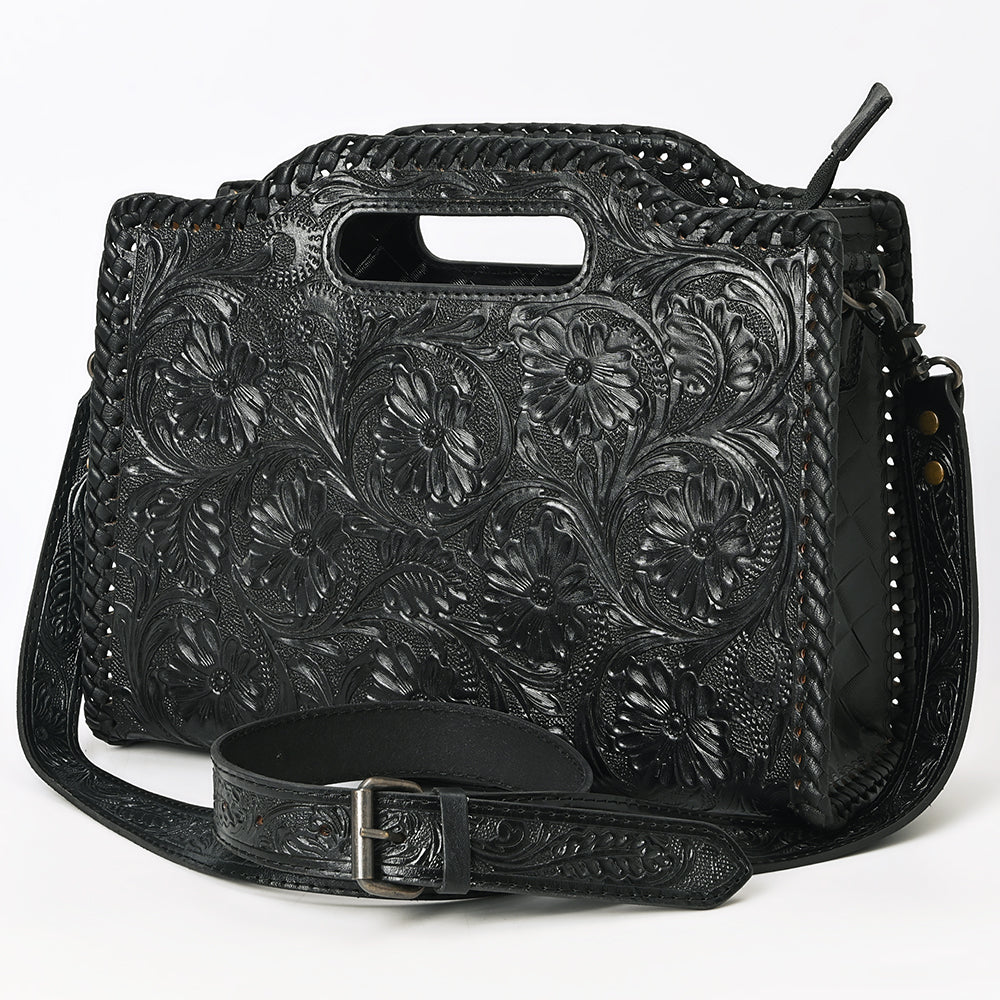Clutch Hand Tooled Genuine Leather