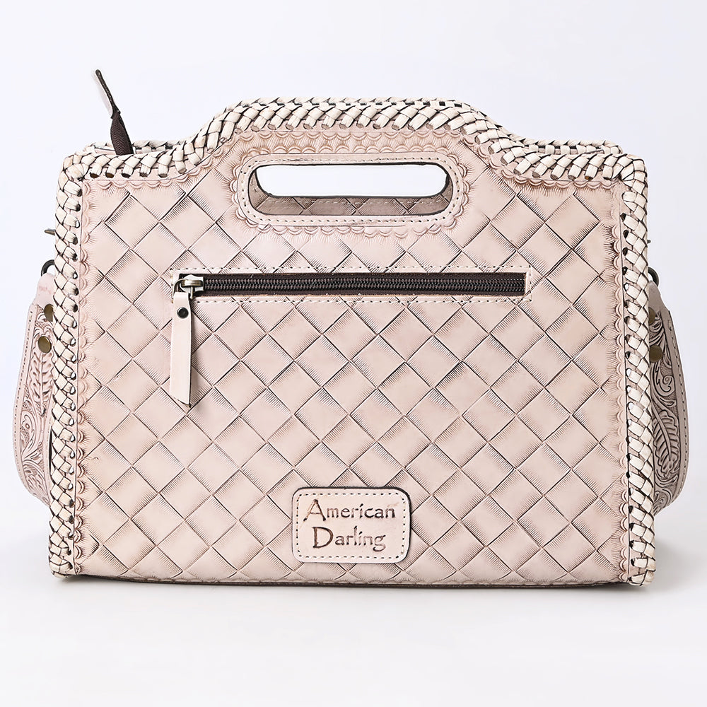 Clutch Hand Tooled Genuine Leather