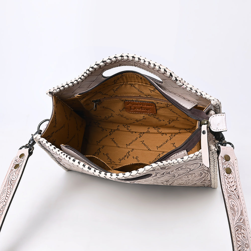 Clutch Hand Tooled Genuine Leather