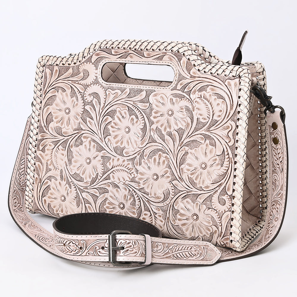 Clutch Hand Tooled Genuine Leather