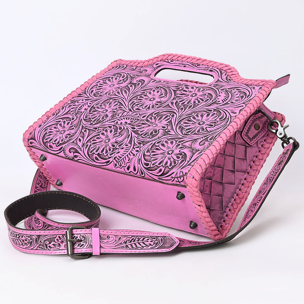 Clutch Hand Tooled Genuine Leather