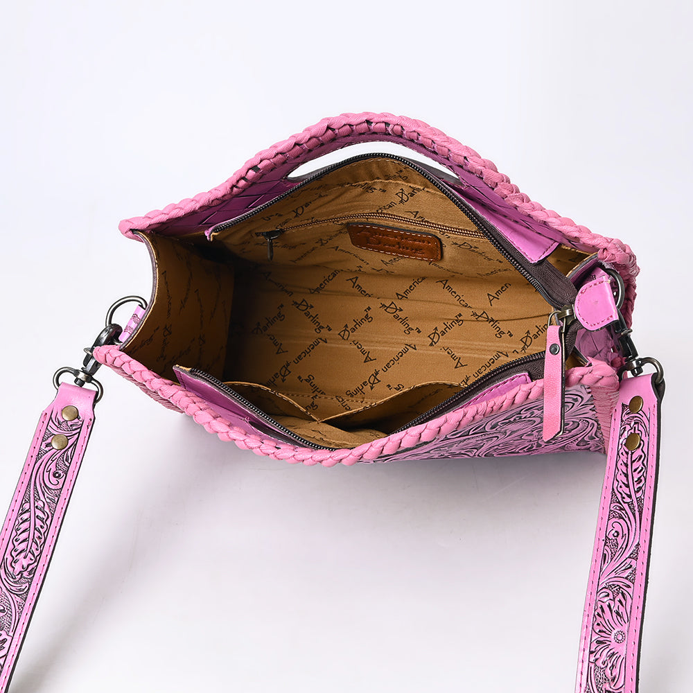 Clutch Hand Tooled Genuine Leather