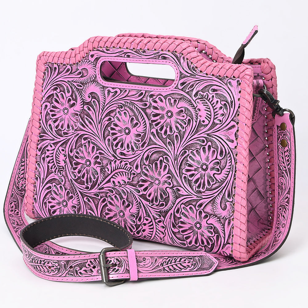 Clutch Hand Tooled Genuine Leather