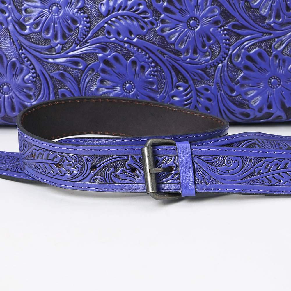 Clutch Hand Tooled Genuine Leather