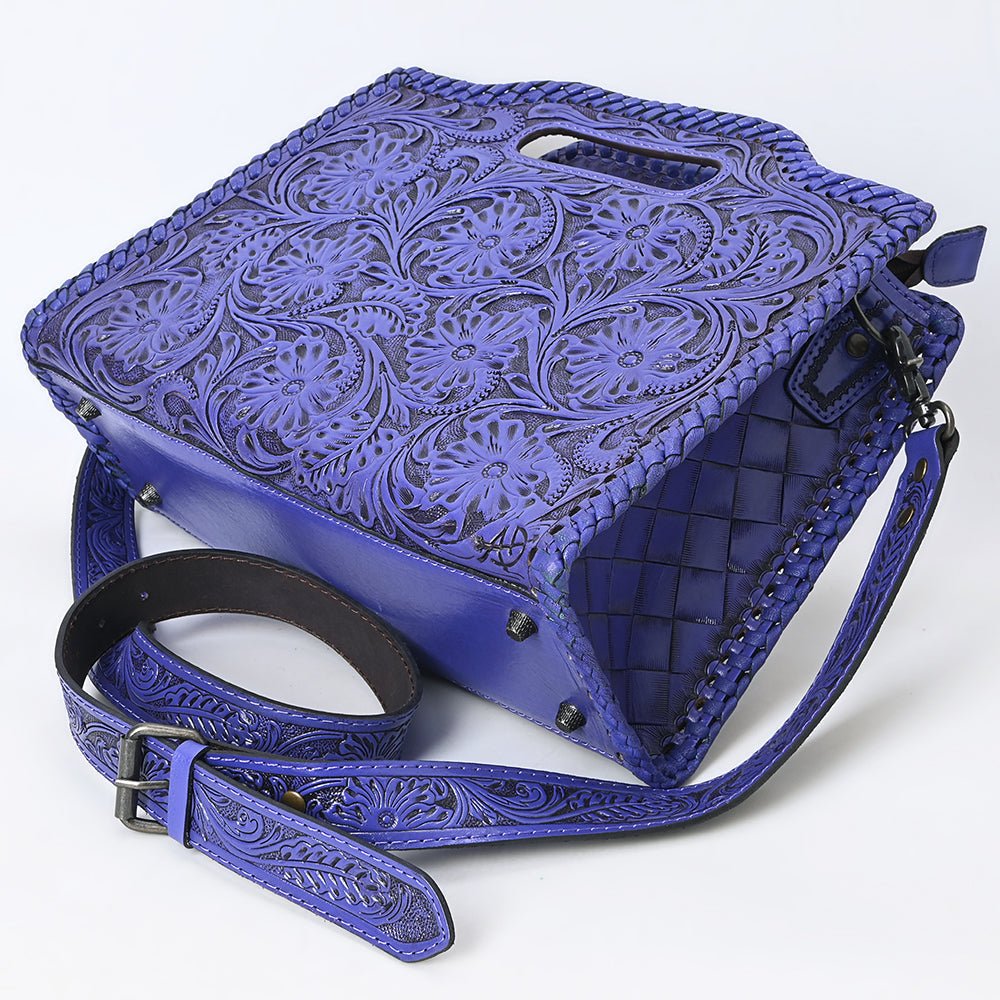 Clutch Hand Tooled Genuine Leather