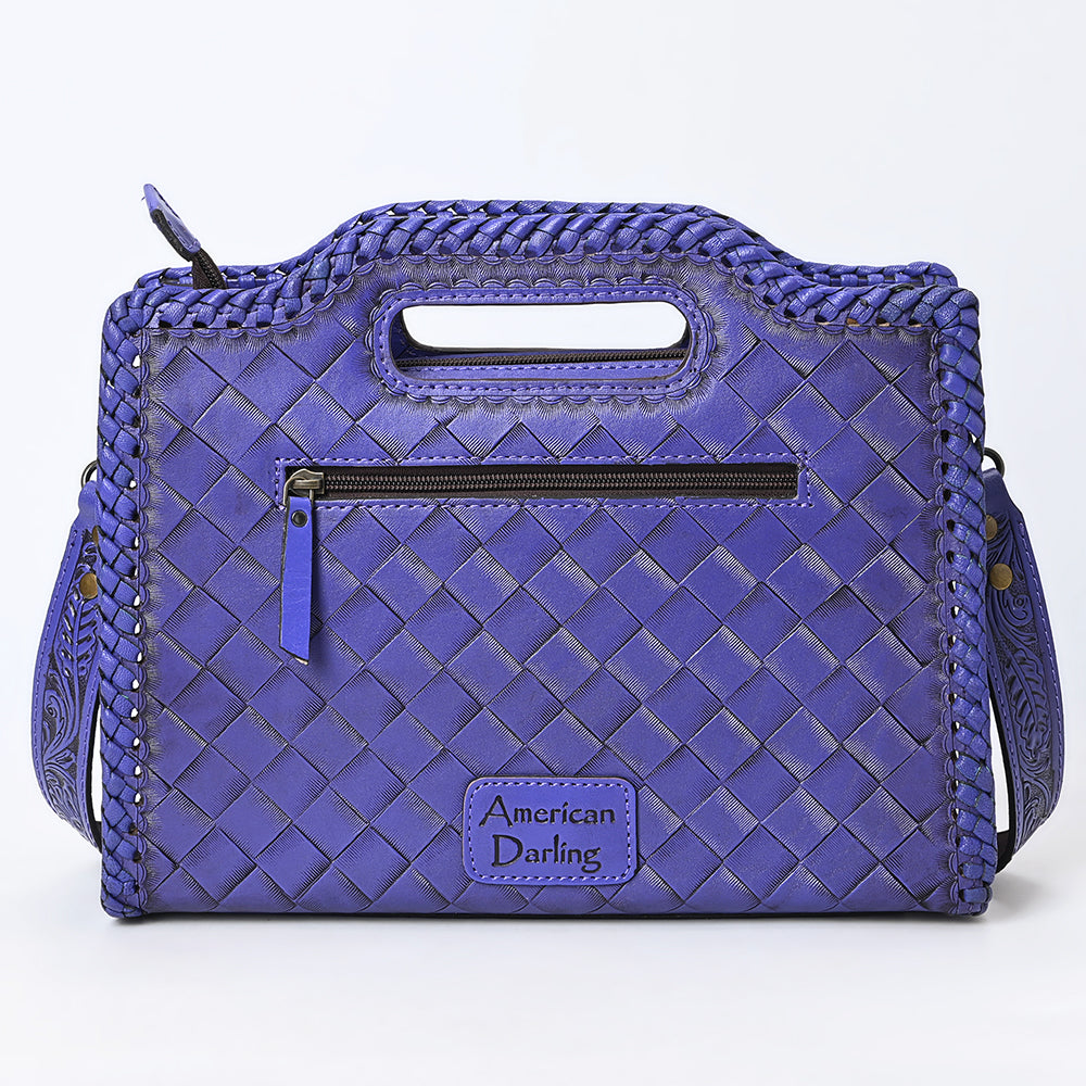 Clutch Hand Tooled Genuine Leather