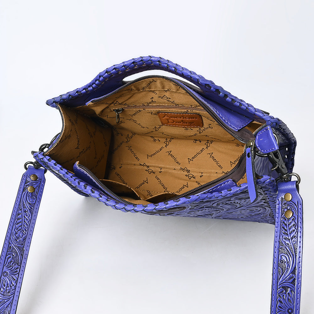 Clutch Hand Tooled Genuine Leather