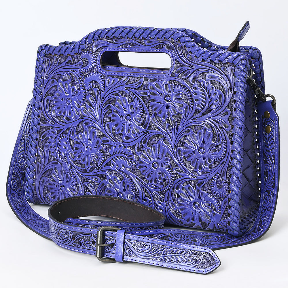 Clutch Hand Tooled Genuine Leather