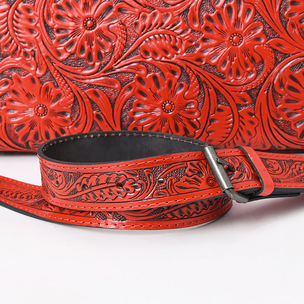 Clutch Hand Tooled Genuine Leather