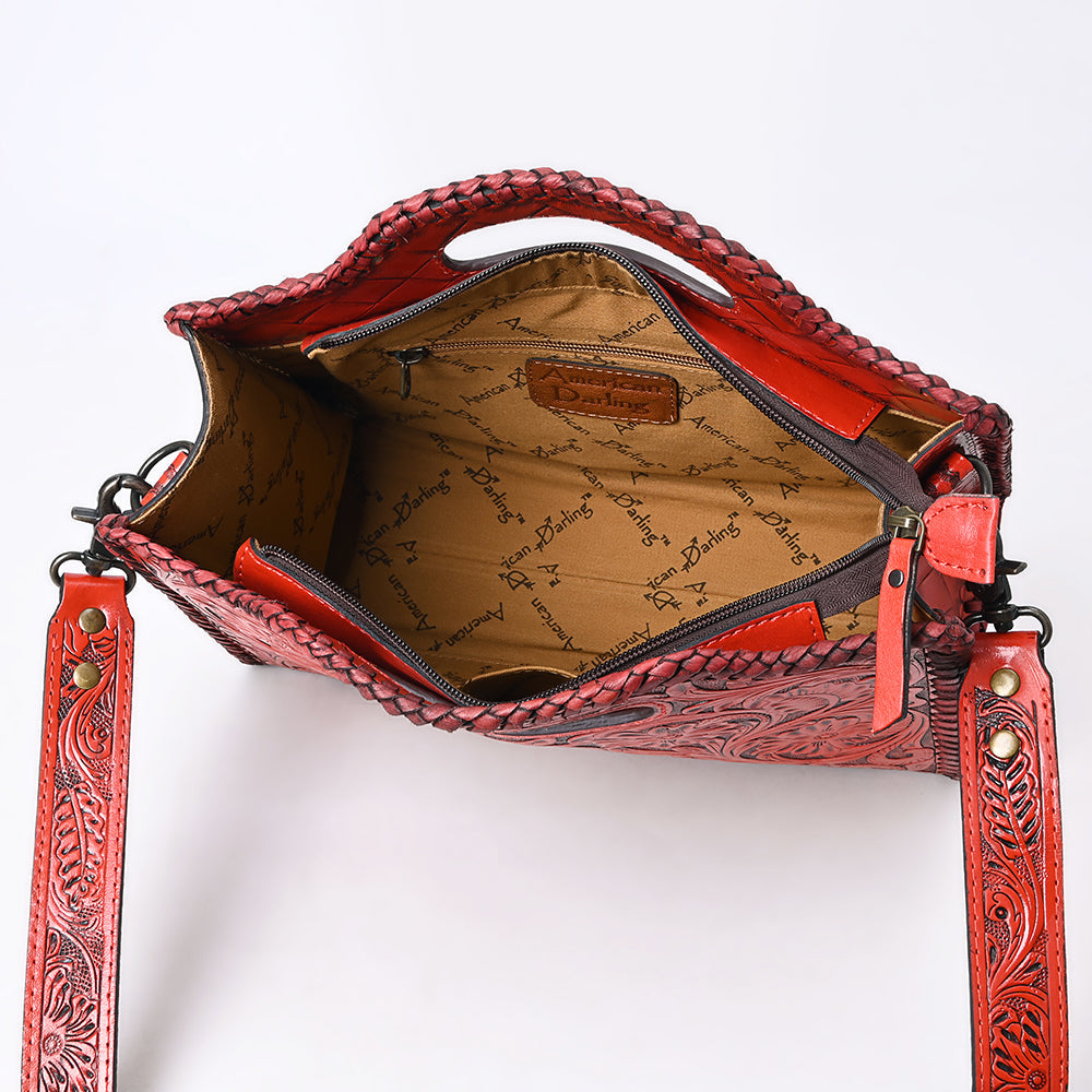 Clutch Hand Tooled Genuine Leather