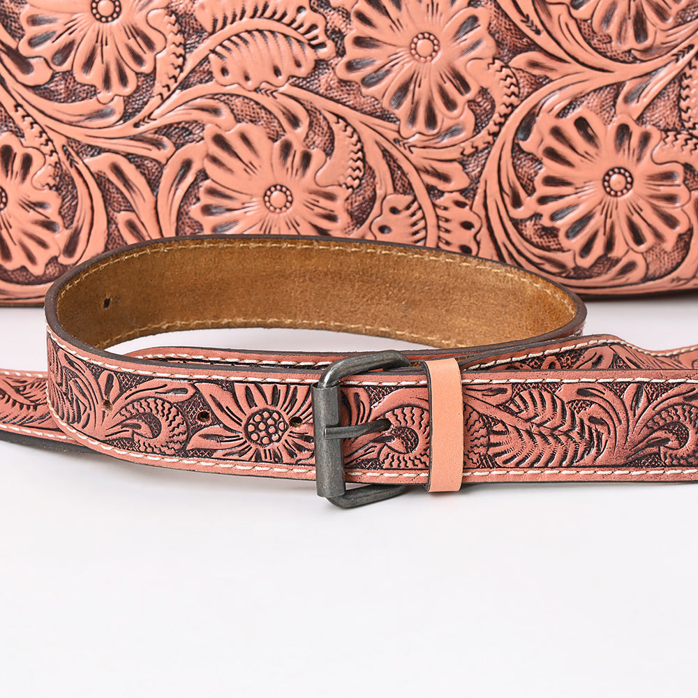 Clutch Hand Tooled Genuine Leather