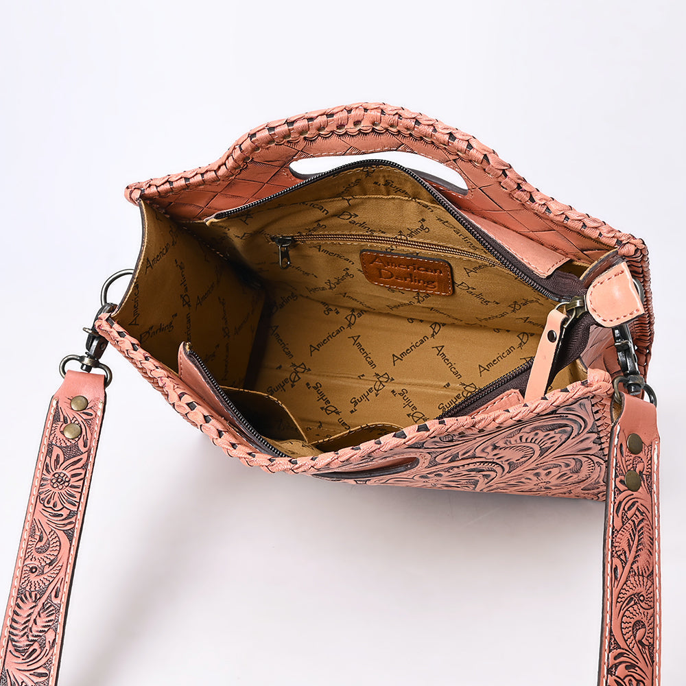 Clutch Hand Tooled Genuine Leather