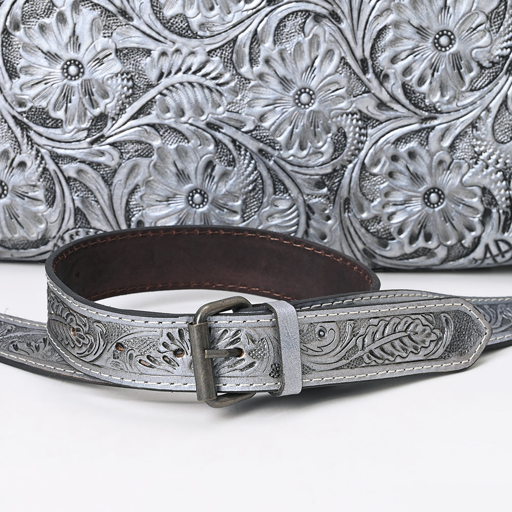 Clutch Hand Tooled Genuine Leather