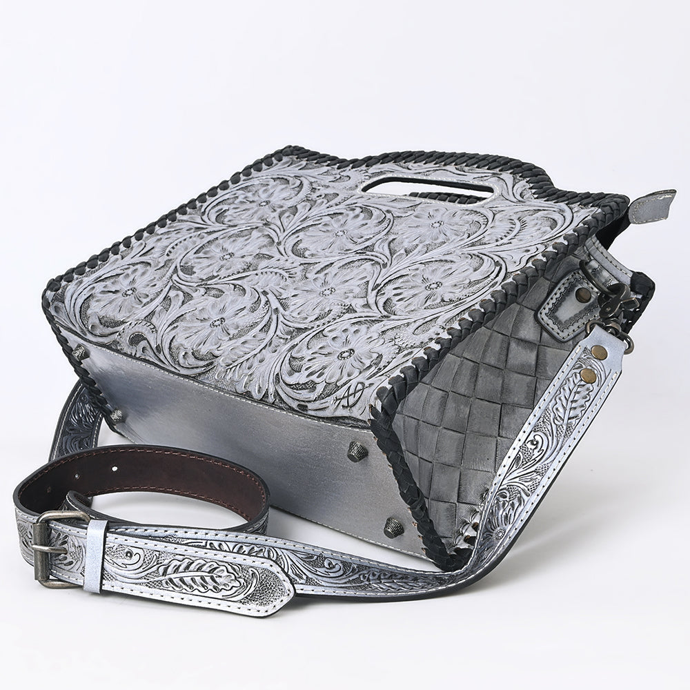 Clutch Hand Tooled Genuine Leather