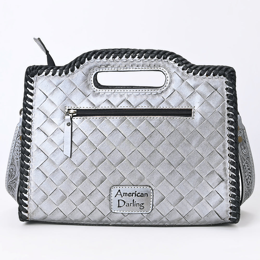 Clutch Hand Tooled Genuine Leather