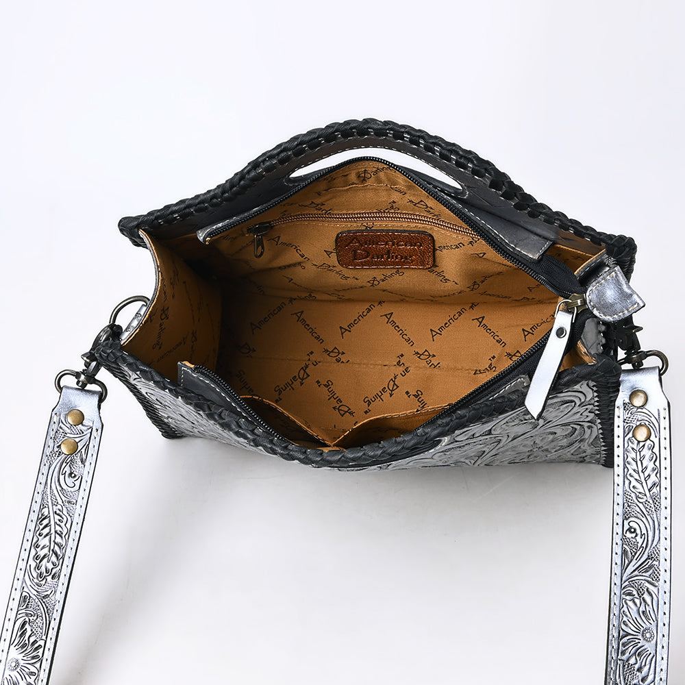 Clutch Hand Tooled Genuine Leather