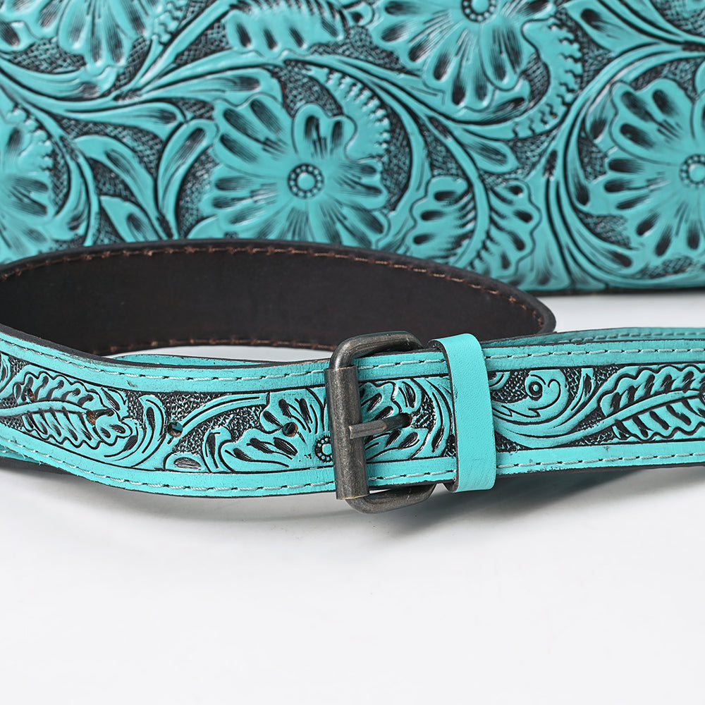 Clutch Hand Tooled Genuine Leather